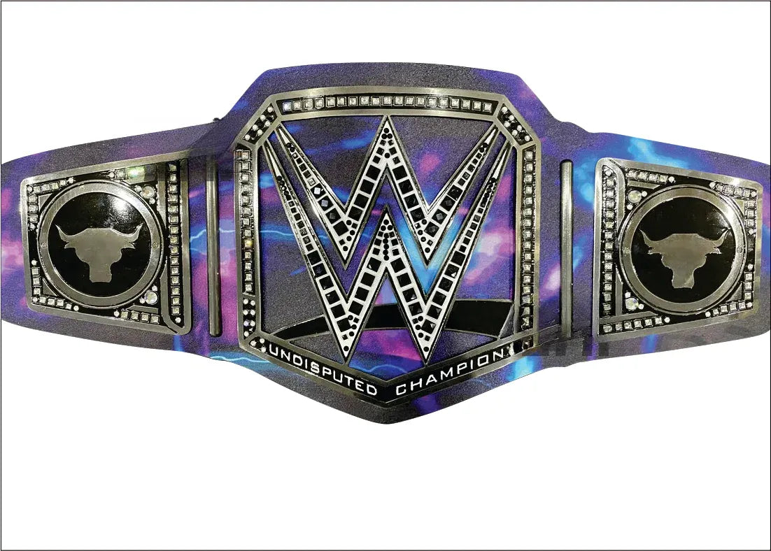Custom The Rock Final Boss Universal Championship Belt Wrestling ChampionshipBeltUS
