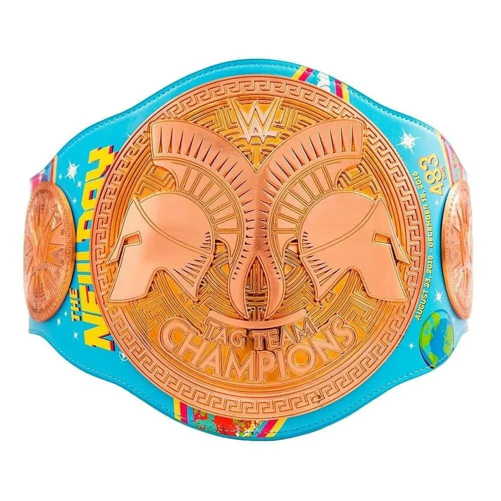 New Day Tag Team Championship Wrestling Title Belt ChampionshipBeltUS