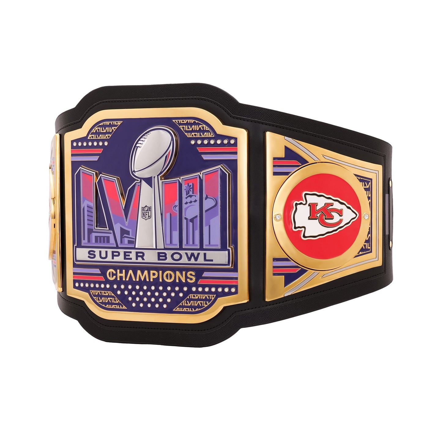 Super Bowl LVIII Champions Legacy Replica Wrestling Title Belt