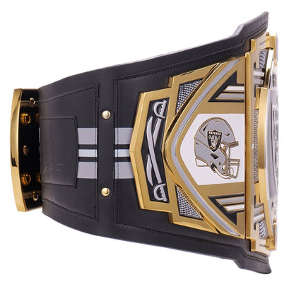 Las Vegas Raiders Legacy Replica Wrestling Title Belt