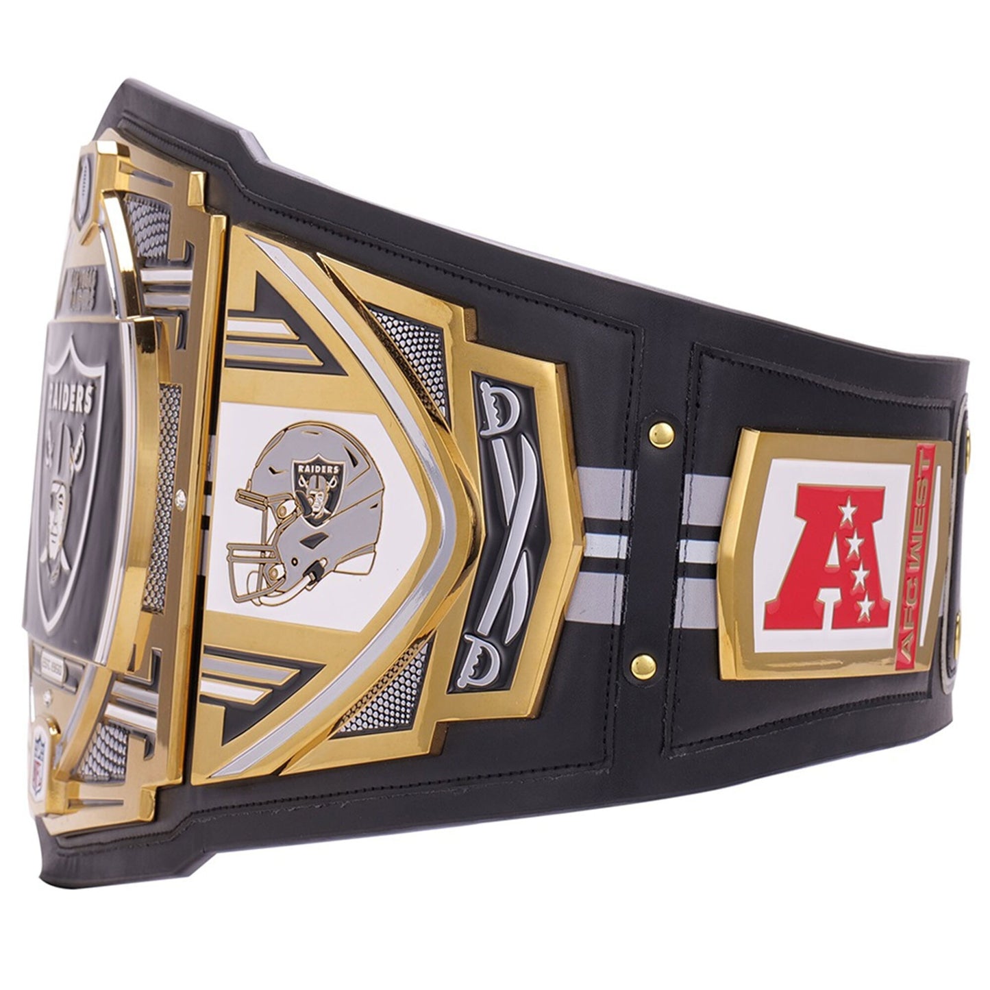 Las Vegas Raiders Legacy Replica Wrestling Title Belt