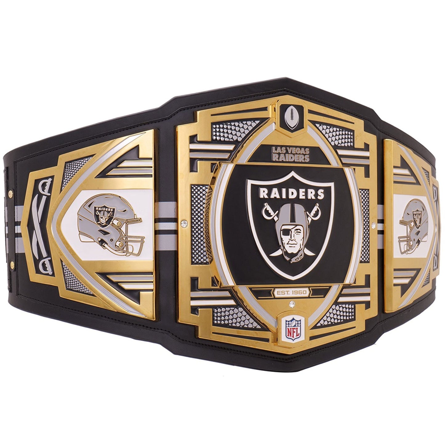 Las Vegas Raiders Legacy Replica Wrestling Title Belt