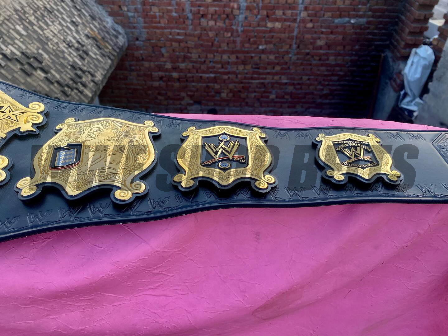 24K GOLD WWE Undisputed Championship Belt – Eddie Guerrero Edition CNC Belt