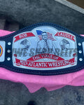 24K Bob Caudle “Voice of Mid-Atlantic Wrestling” Tribute Belt CNC Belt