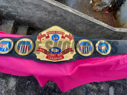 24K CNC United States Heavyweight Wrestling Championship Belt – Premium Replica Title