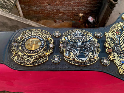 24K GOLD Tripple Crown World Heavyweight Premium CNC Championship Belt