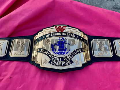 The 24K GOLD WWF Intercontinental World Premium CNC Championship Belt Replica