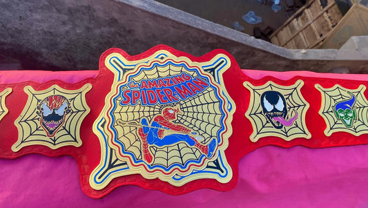 The Amazing Spider-Man Red Championship Belt