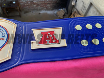 The 24K GOLD NFL Buffalo Bills Mafia Premium CNC Championship Belt Replica