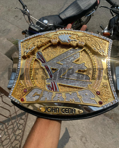 The 24K CNC WWE Heavyweight Spinner Premium CNC Championship Belt Replica