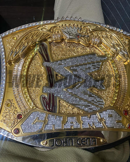 The 24K CNC WWE Heavyweight Spinner Premium CNC Championship Belt Replica