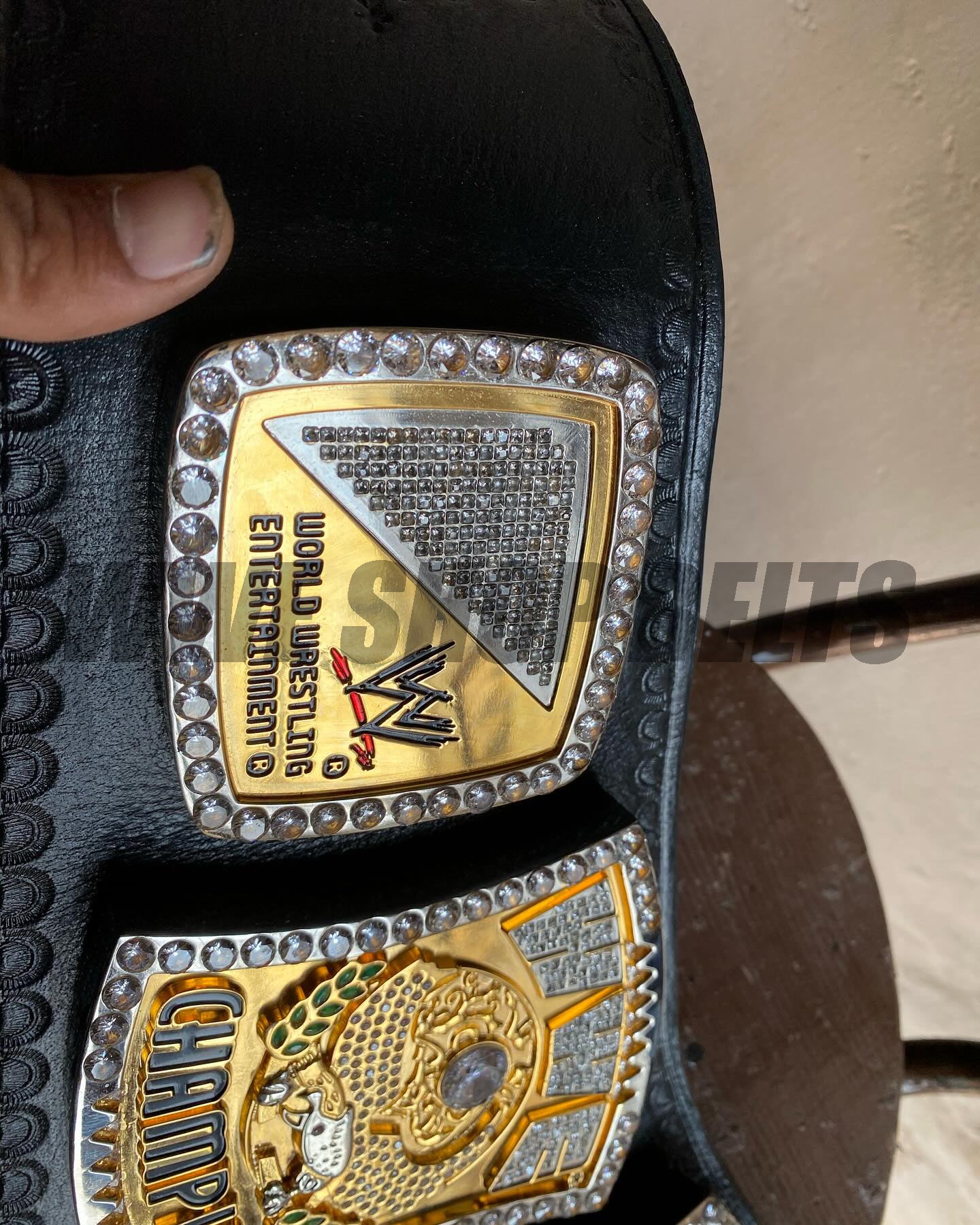 The 24K CNC WWE Heavyweight Spinner Premium CNC Championship Belt Replica