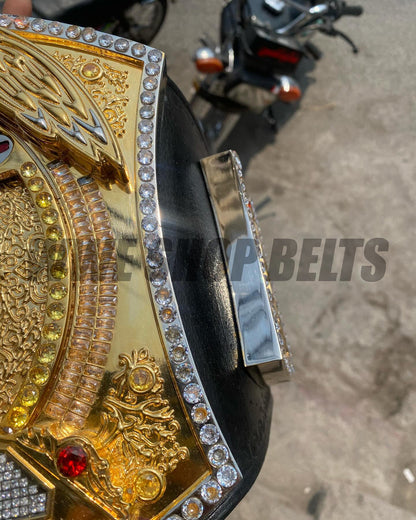 The 24K CNC WWE Heavyweight Spinner Premium CNC Championship Belt Replica