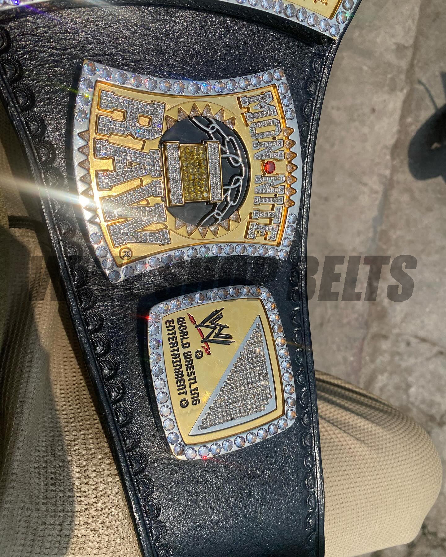 The 24K CNC WWE Heavyweight Spinner Premium CNC Championship Belt Replica
