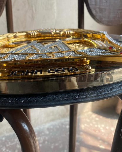 The 24K CNC WWE Heavyweight Spinner Premium CNC Championship Belt Replica