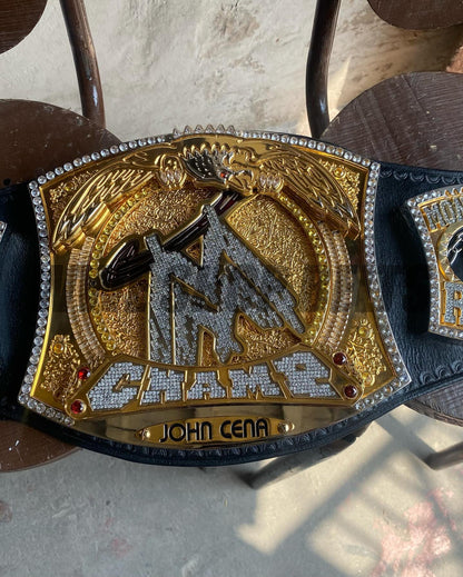 The 24K CNC WWE Heavyweight Spinner Premium CNC Championship Belt Replica