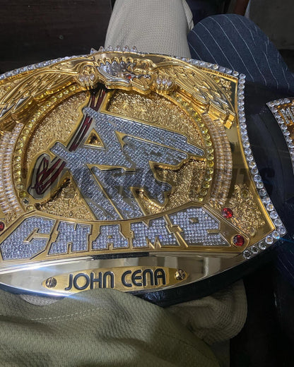 The 24K CNC WWE Heavyweight Spinner Premium CNC Championship Belt Replica