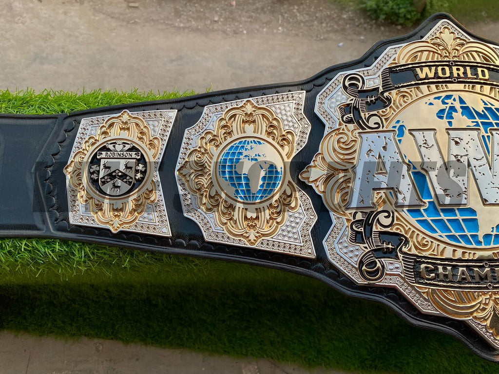 The 24K CNC AWO World Champion Premium CNC Championship Belt Replica