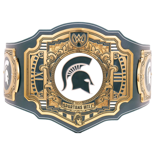 Michigan State Spartans WWE Legacy Title Belt