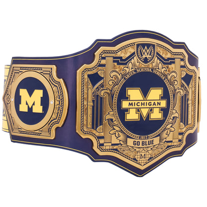 Michigan Wolverines WWE Legacy Title Belt