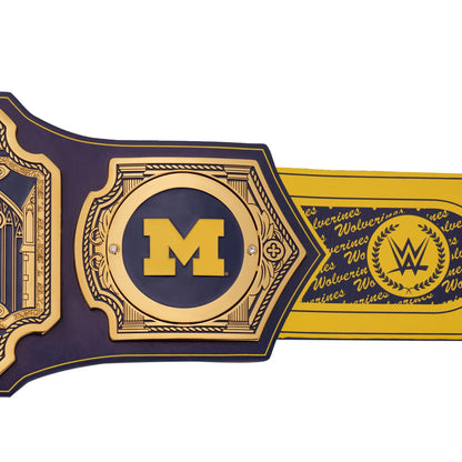 Michigan Wolverines WWE Legacy Title Belt