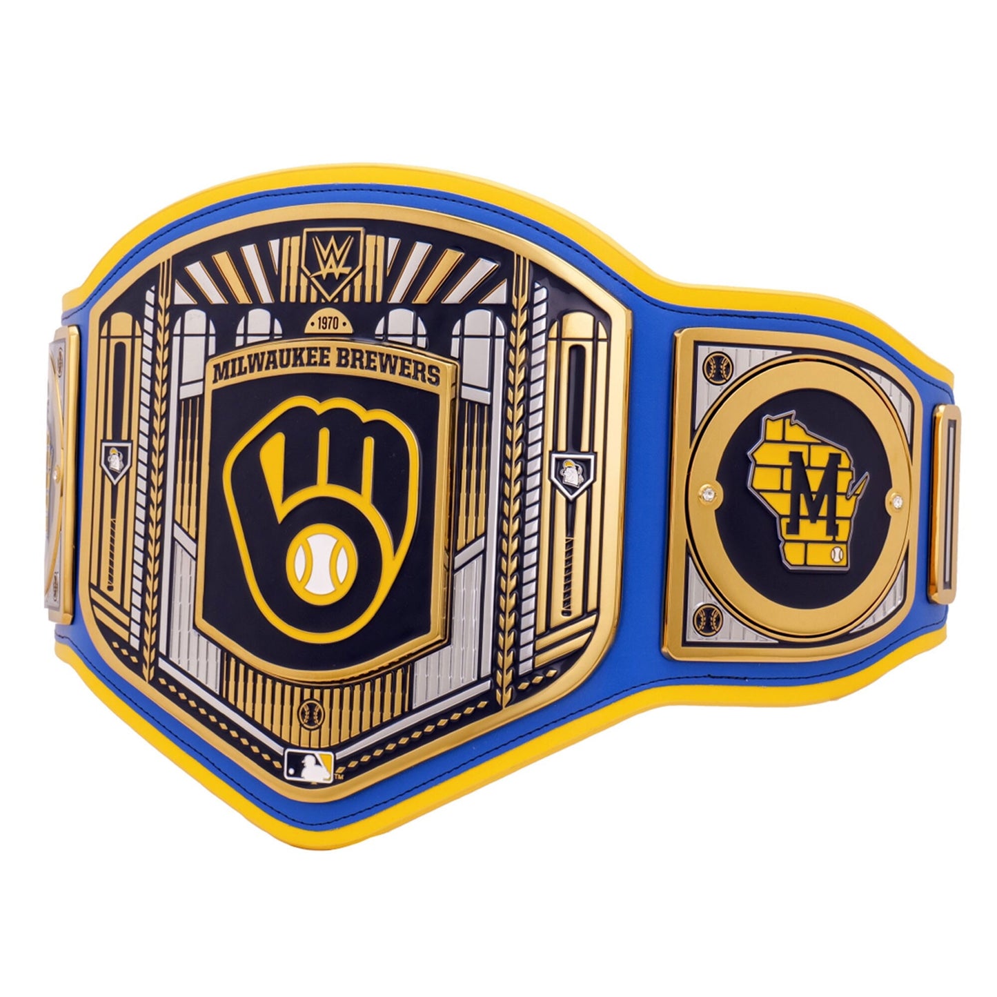 Milwaukee Brewers Legacy Title Belt Championship Replica