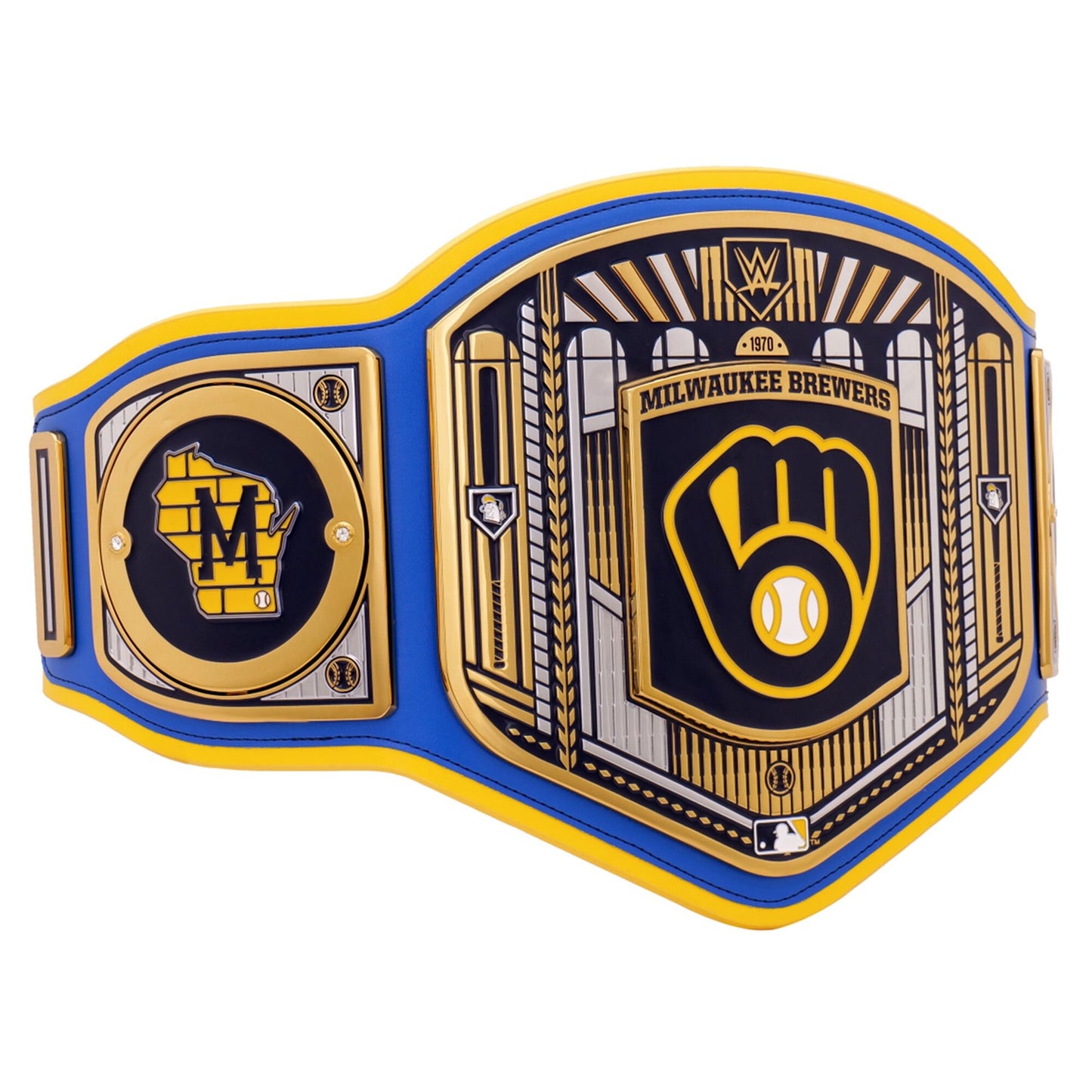 Milwaukee Brewers Legacy Title Belt Championship Replica