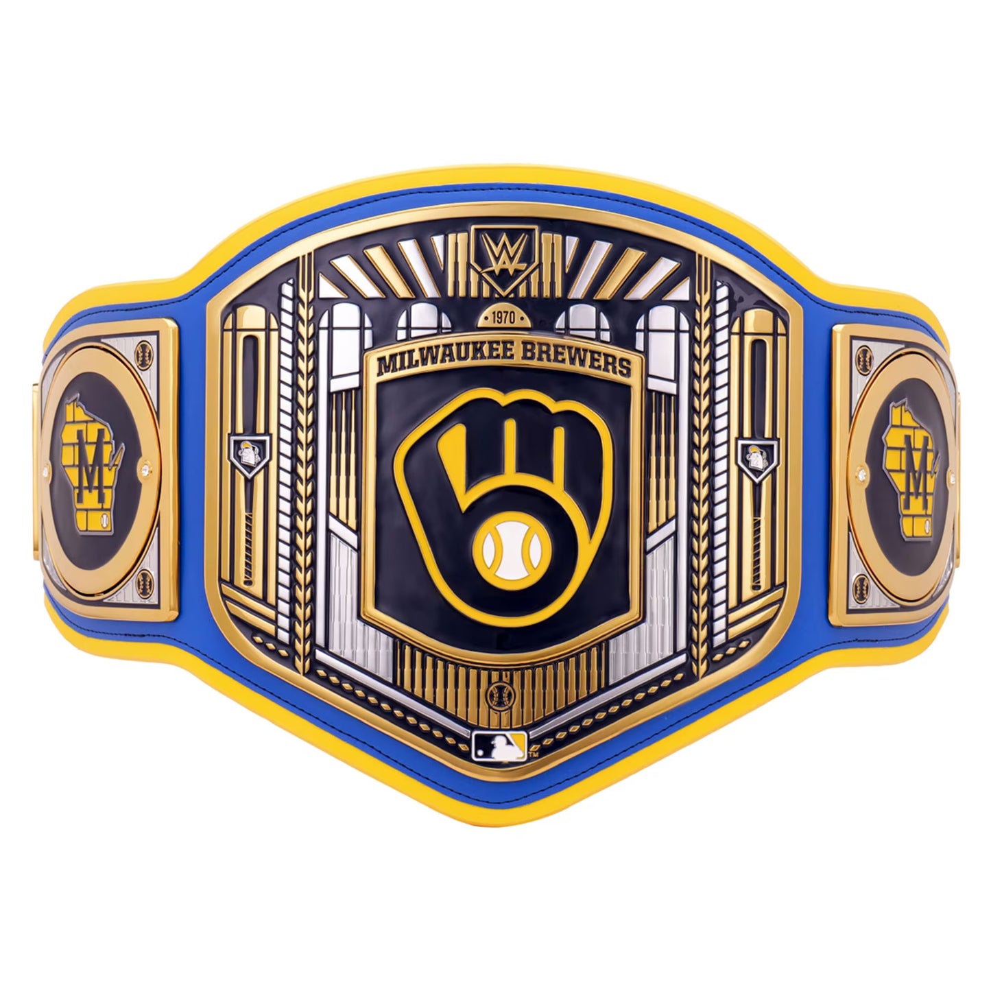 Milwaukee Brewers Legacy Title Belt Championship Replica