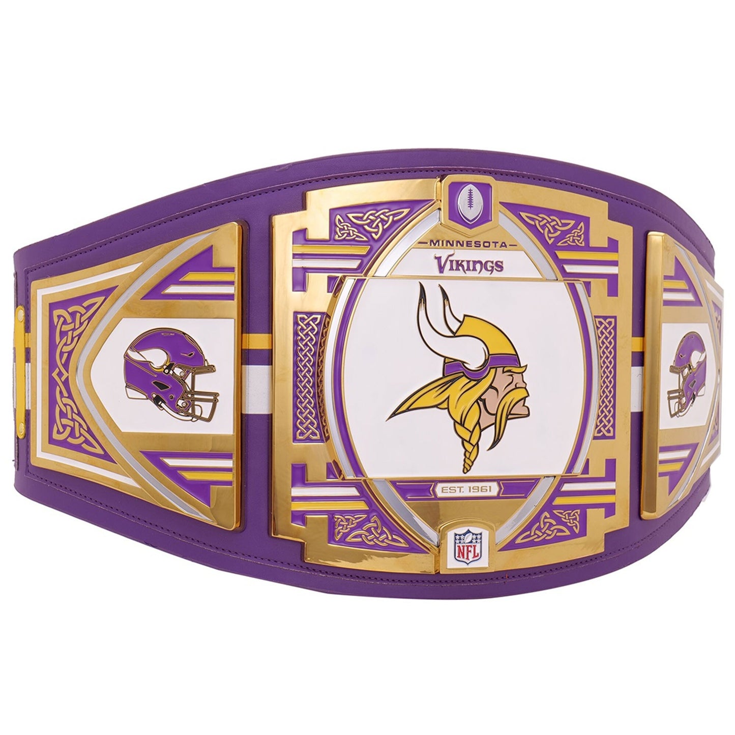 Minnesota Vikings Legacy Replica Wrestling Title Belt