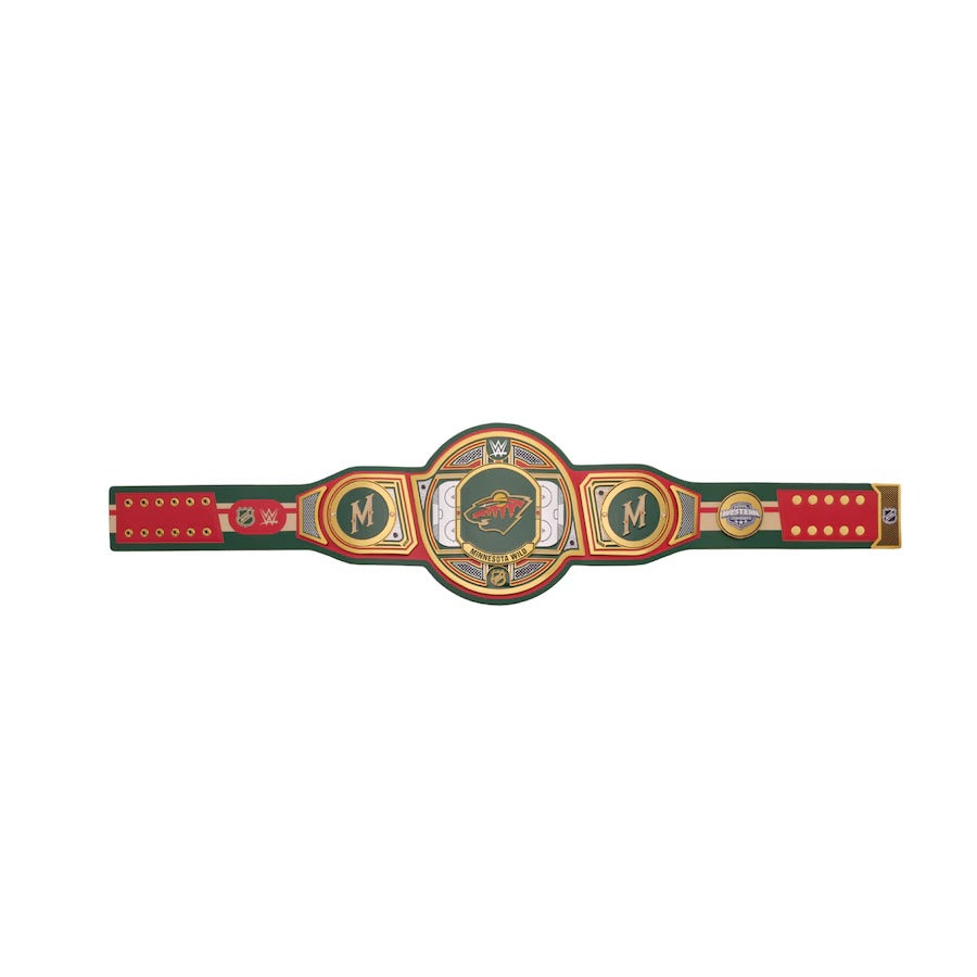 Minnesota Wild Legacy Title BeltChampionship Replica