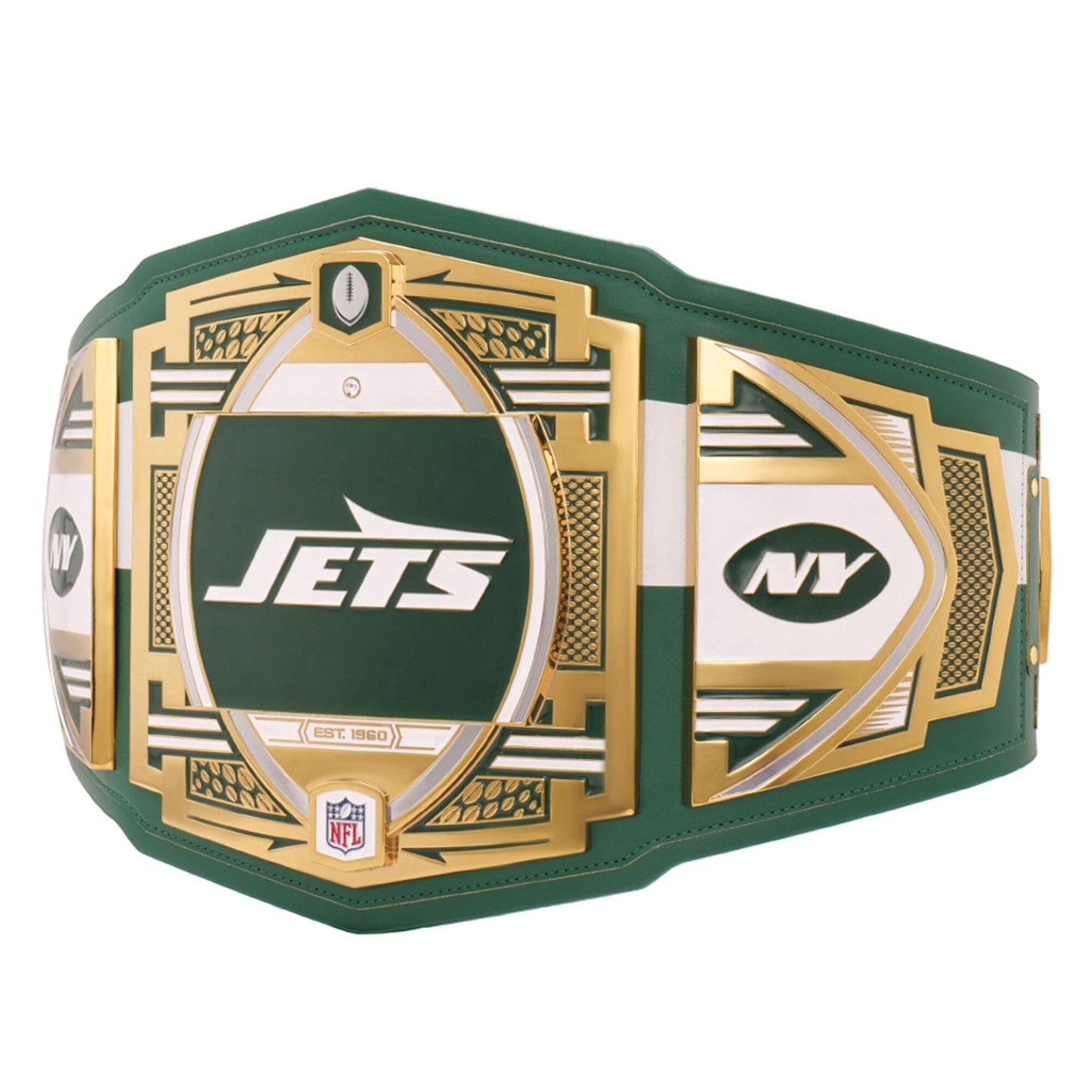 New York Jets Legacy Replica Wrestling Title Belt