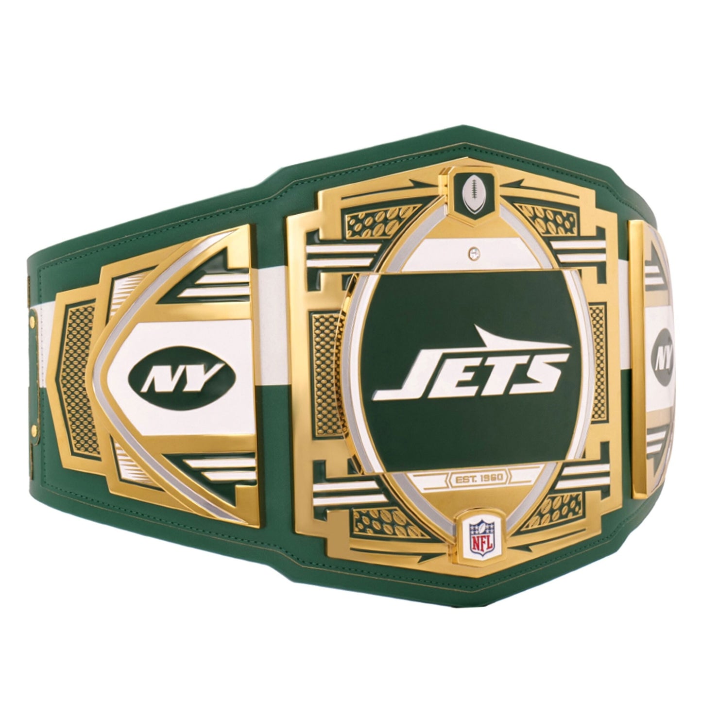 New York Jets Legacy Replica Wrestling Title Belt