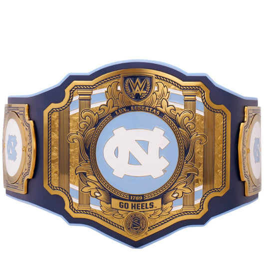 North Carolina Tar Heels WWE Legacy Title Belt