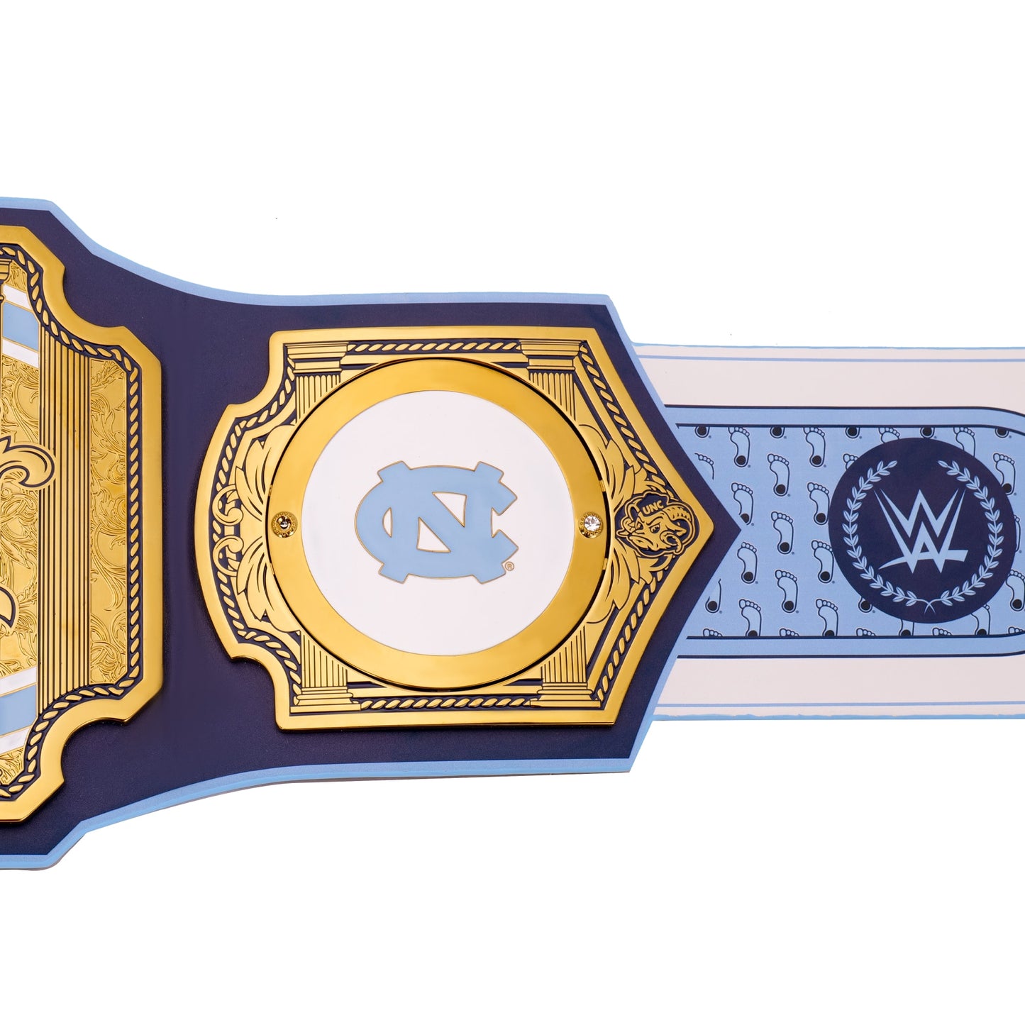 North Carolina Tar Heels WWE Legacy Title Belt