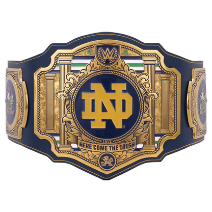 Notre Dame Fighting Irish WWE Legacy Title Belt