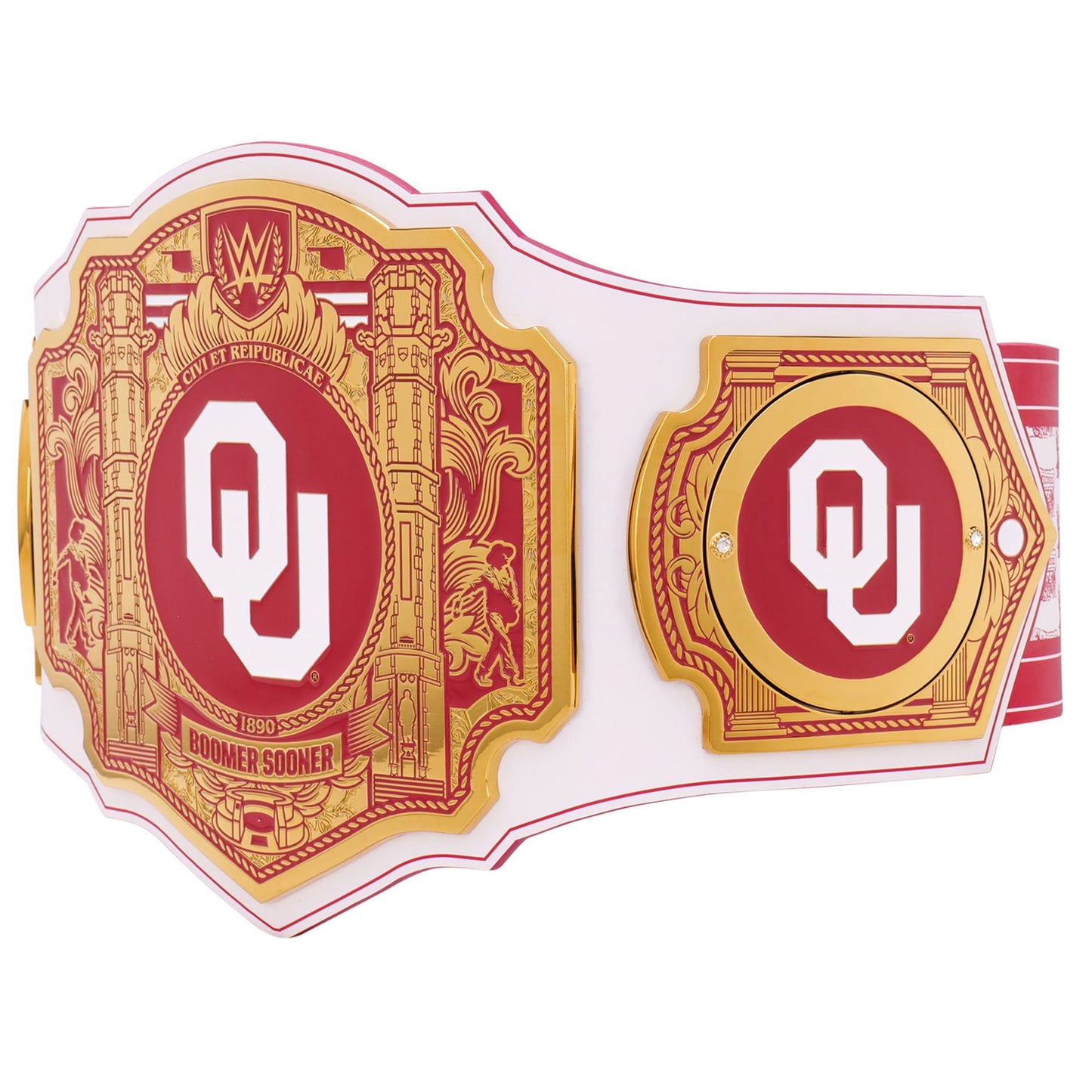 Oklahoma Sooners WWE Legacy Title Belt