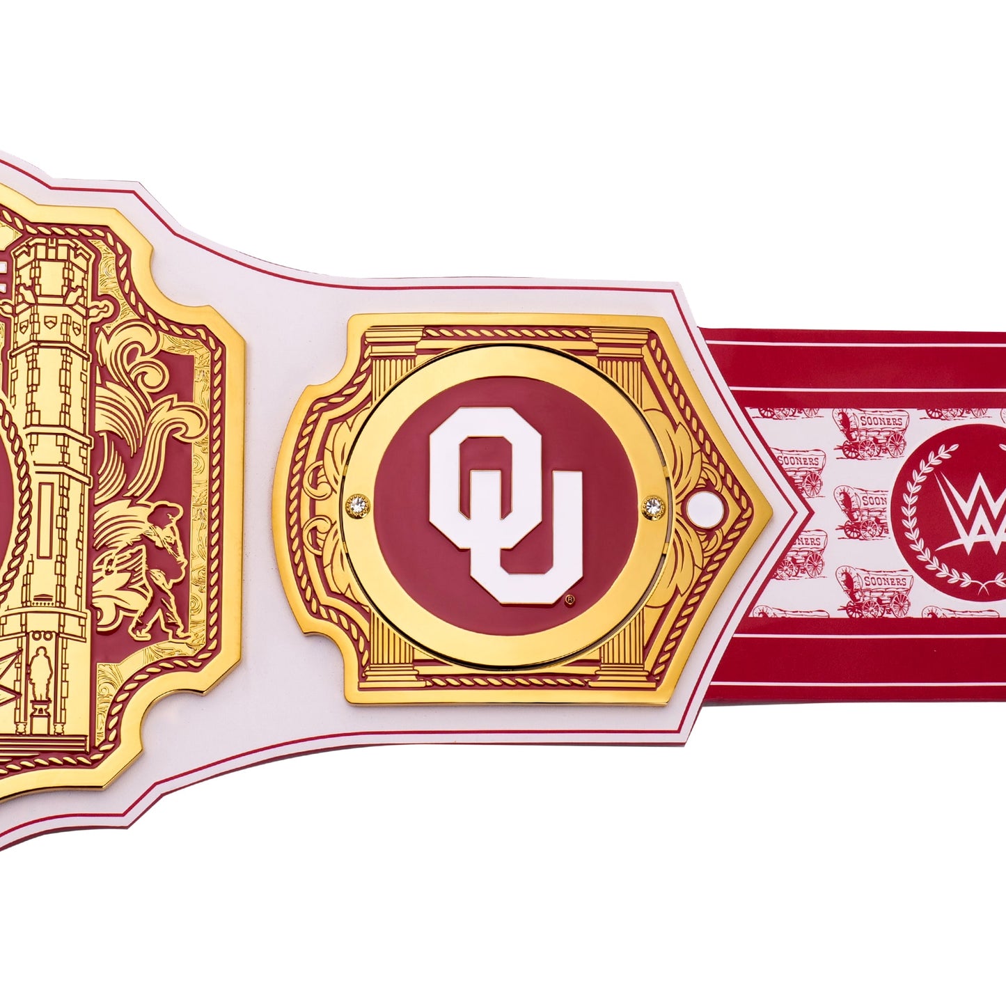 Oklahoma Sooners WWE Legacy Title Belt