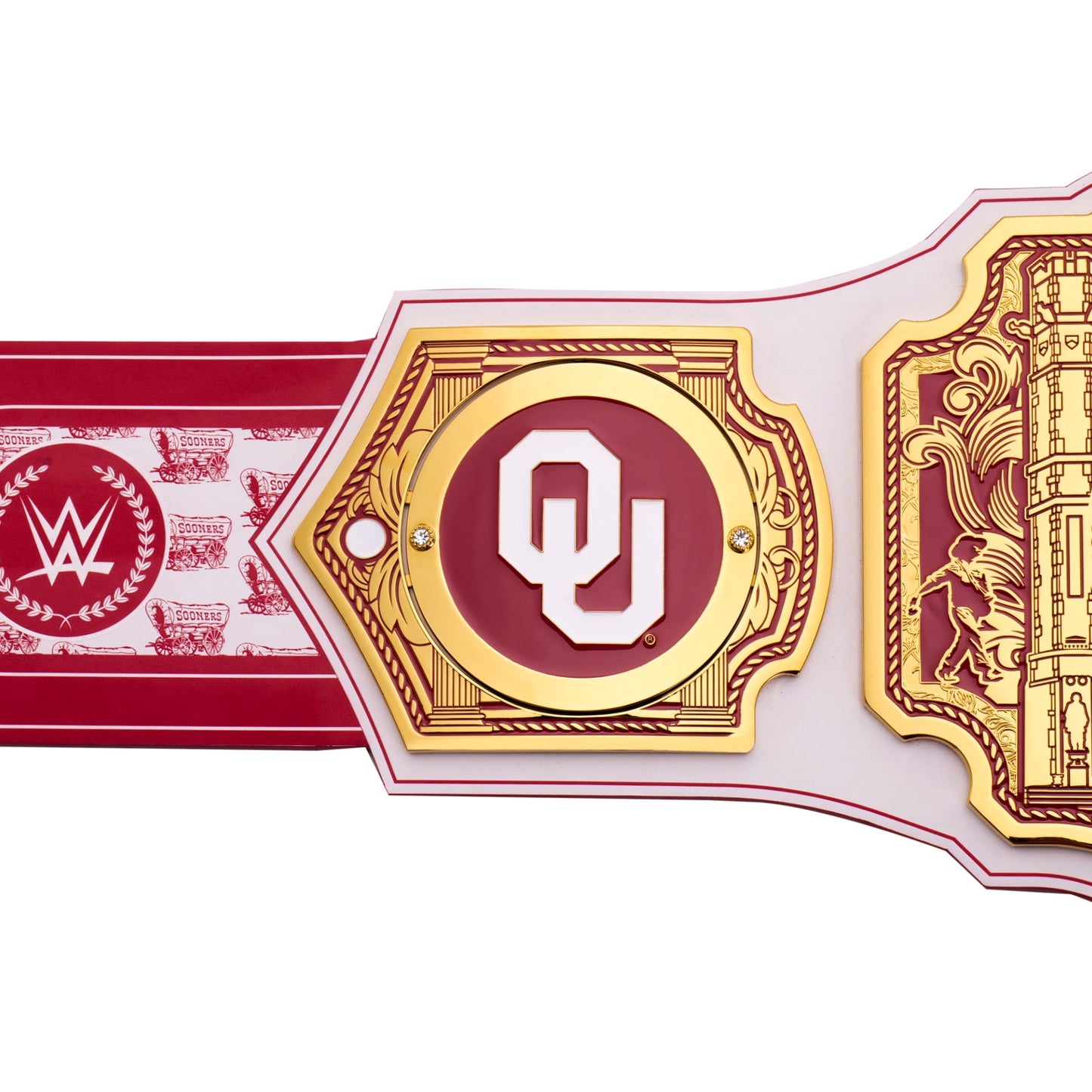 Oklahoma Sooners WWE Legacy Title Belt