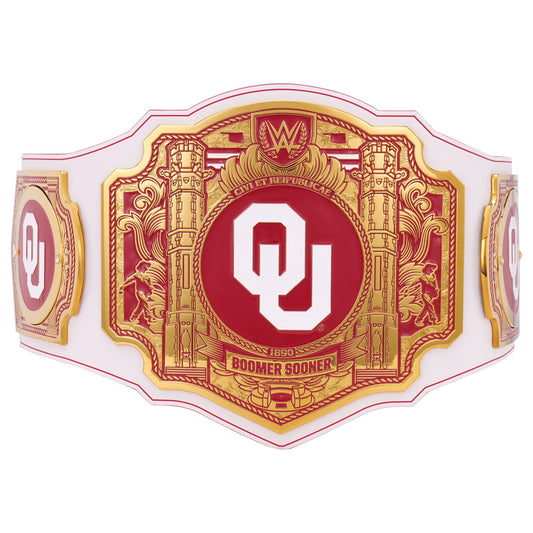 Oklahoma Sooners WWE Legacy Title Belt