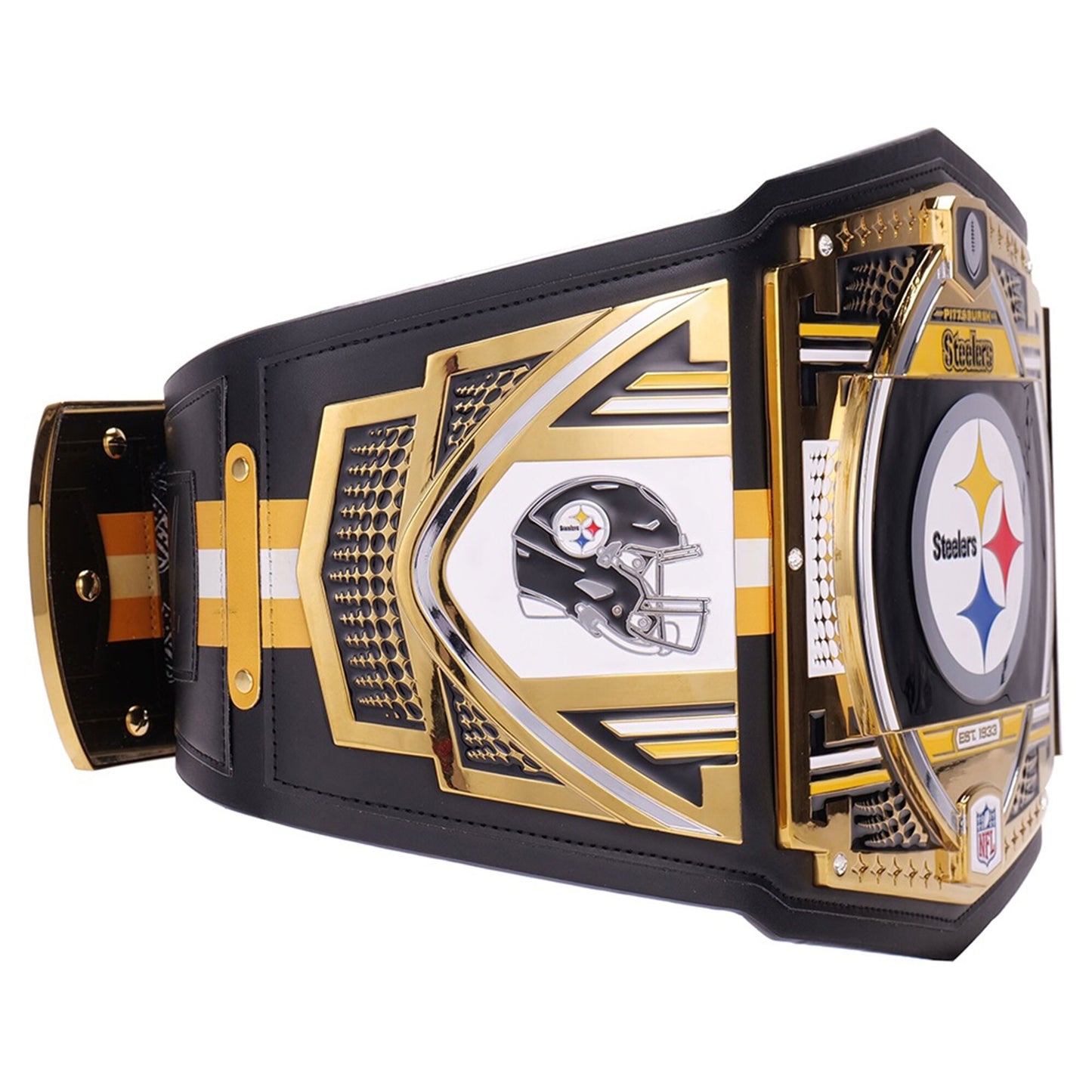 Pittsburgh Steelers Legacy Replica Wrestling Title Belt