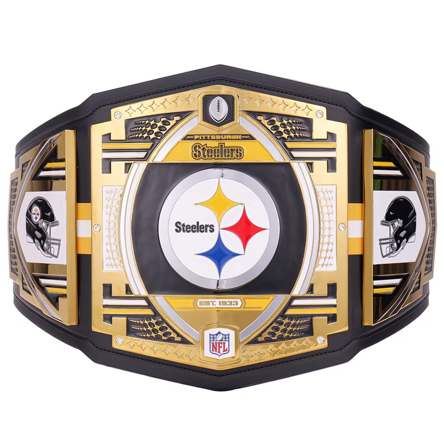 Pittsburgh Steelers Legacy Replica Wrestling Title Belt