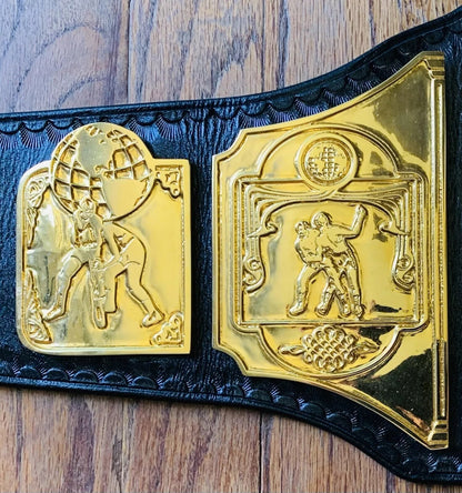 NWA SIX MAN WORLD TAG TEAM CHAMPIONSHIP REPLICA WRESTLING BELT