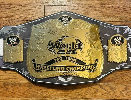 DUDLEY BOYS SIGNATURE SERIES WORLD TAG TEAM CHAMPIONSHIP REPLICA WRESTLING BELT