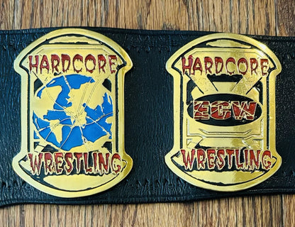 HARDCORE WORLD HEAVYWEIGHT CHAMPIONSHIP REPLICA WRESTLING BELT