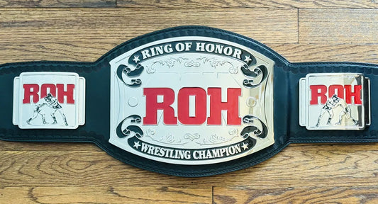 OFFICIAL FIGS TOY CO ROH WORLD CHAMPIONSHIP REPLICA WRESTLING BELT RARE