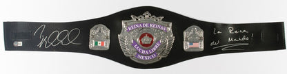 Lucha Libre AAA Championship Title Belt BAS COA WWE CMLL Without Signature