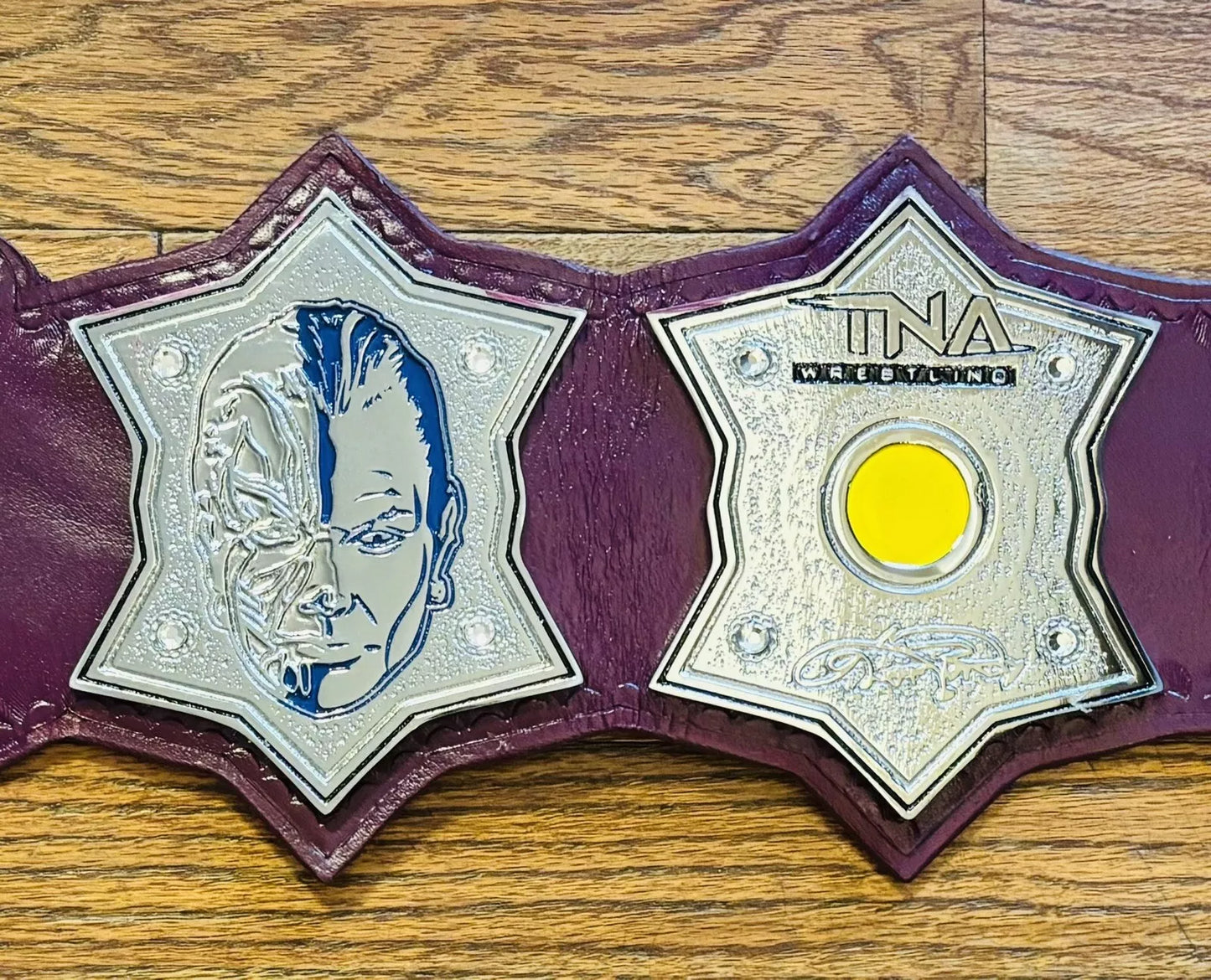 TNA ENIGMA WORLD HEAVYWEIGHT CHAMPIONSHIP REPLICA WRESTLING BELT