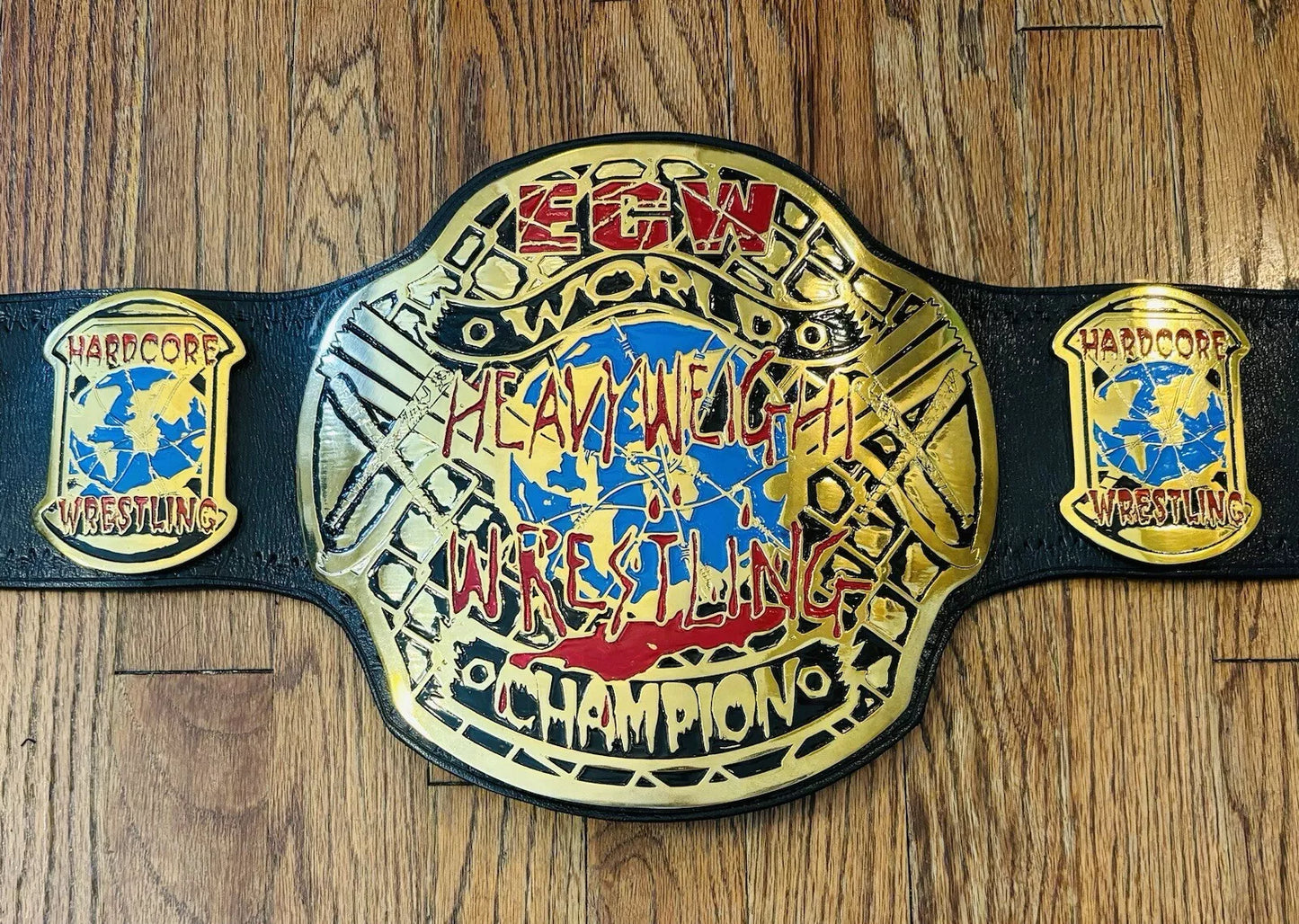 HARDCORE WORLD HEAVYWEIGHT CHAMPIONSHIP REPLICA WRESTLING BELT