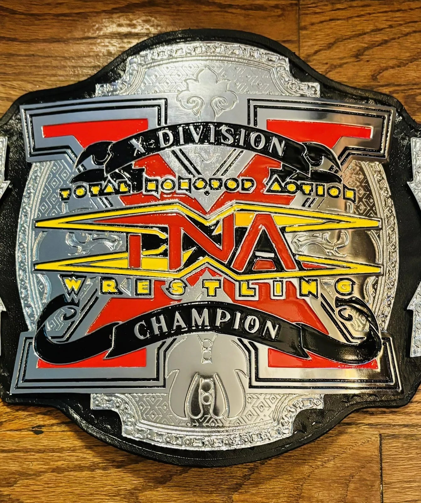 TNA WORLD X DIVISION CHAMPIONSHIP REPLICA WRESTLING BELT