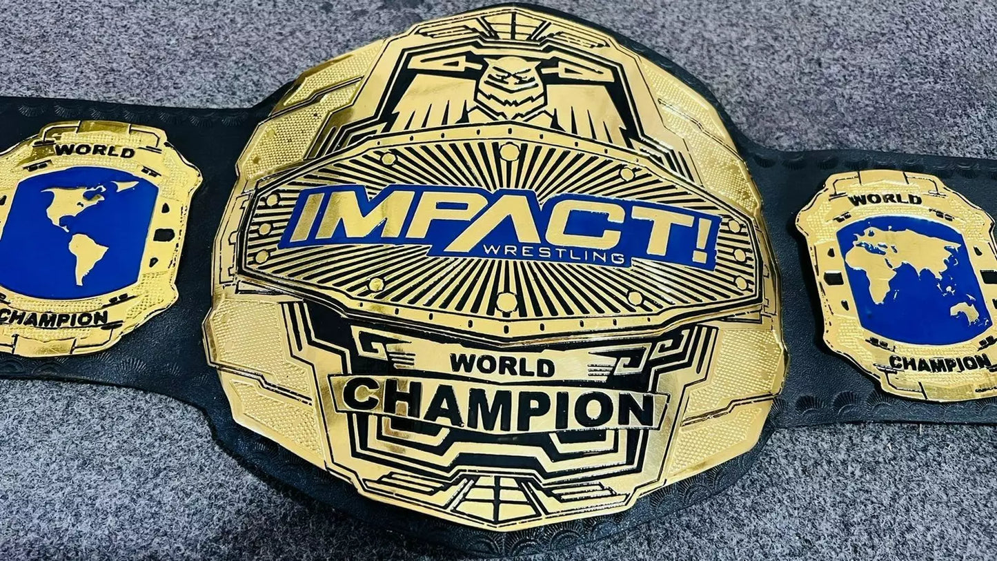 WORLD IMPACT Heavyweight Wrestling Championship Belt Adult size